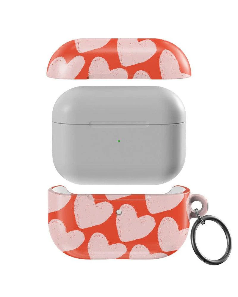Love You More | Heart Doodle AirPods Case - Image 9