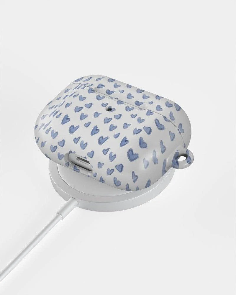 Lovebug | Blue Hearts AirPods Case - Image 10