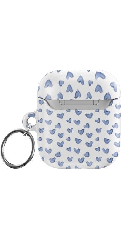 Lovebug | Blue Hearts AirPods Case - Image 3