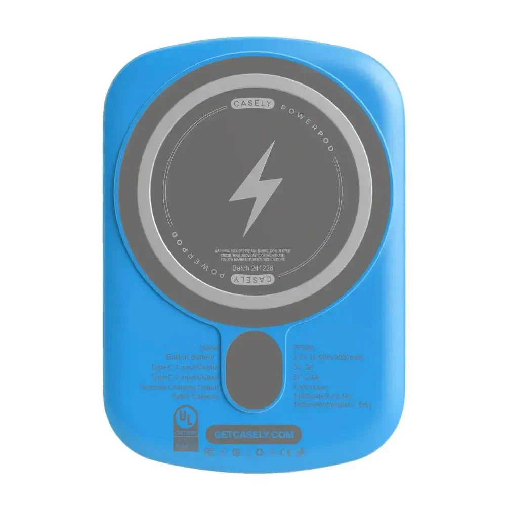 Miami Cabana | Solid Neon Blue Power Pod - Image 3