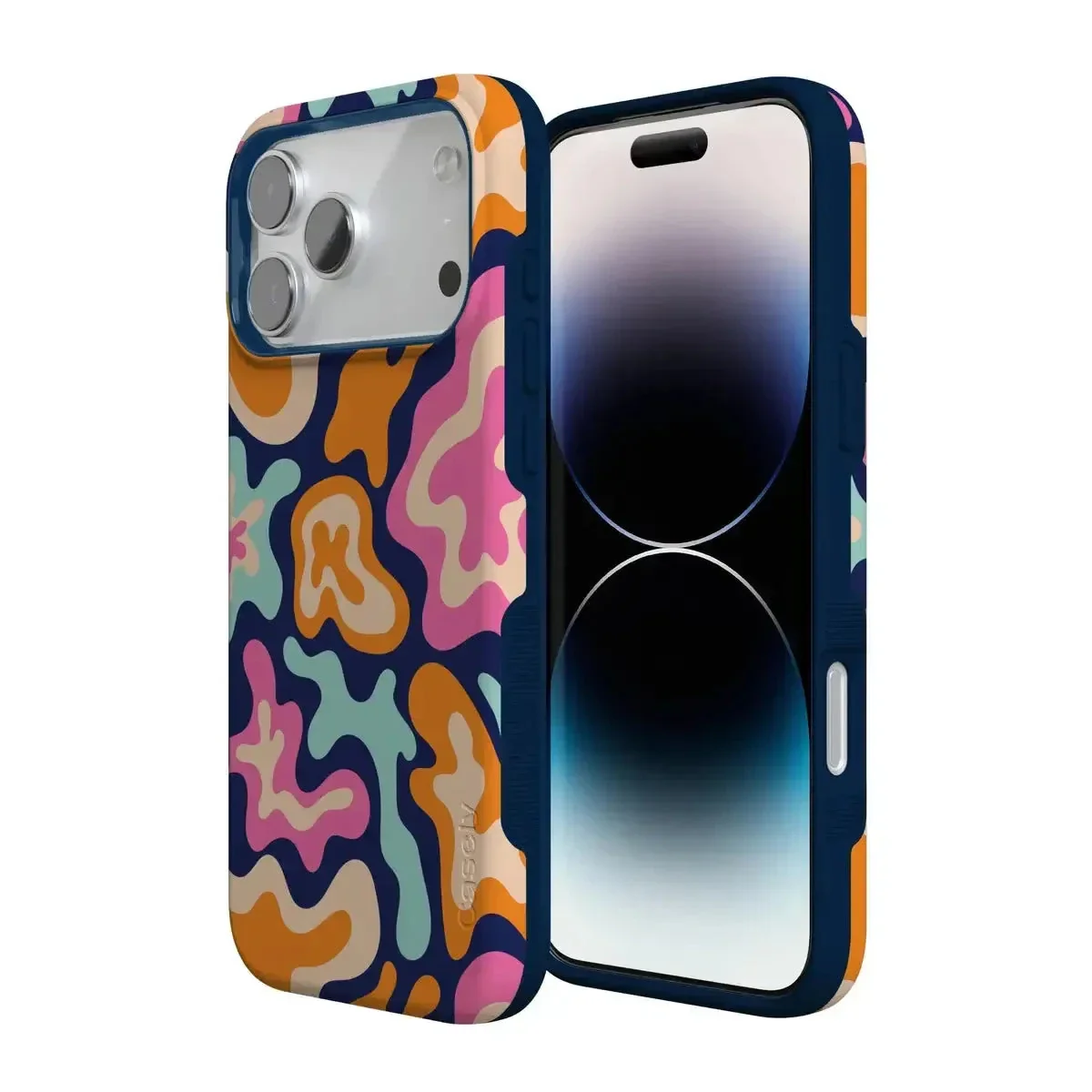 Midnight Color Splash | Abstract Retro Case - Image 2