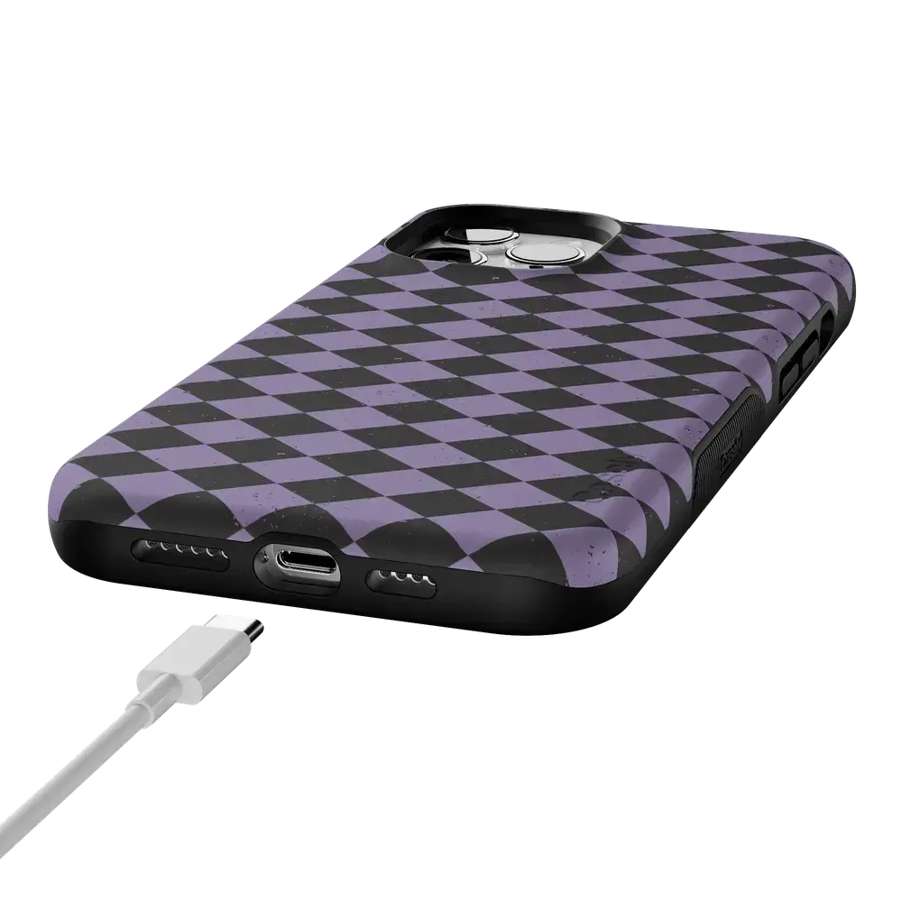 Midnight Hex | Purple Checkered Case - Image 100