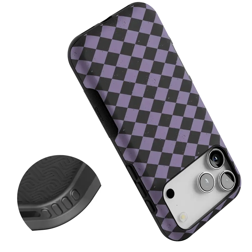 Midnight Hex | Purple Checkered Case - Image 13