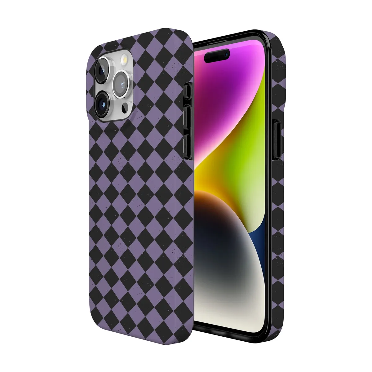 Midnight Hex | Purple Checkered Case - Image 200