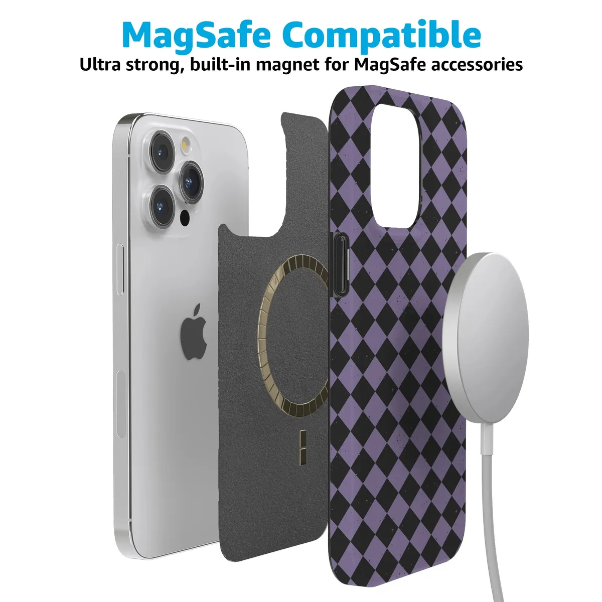 Midnight Hex | Purple Checkered Case - Image 202