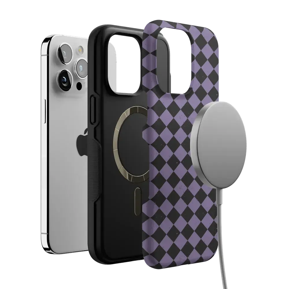 Midnight Hex | Purple Checkered Case - Image 59