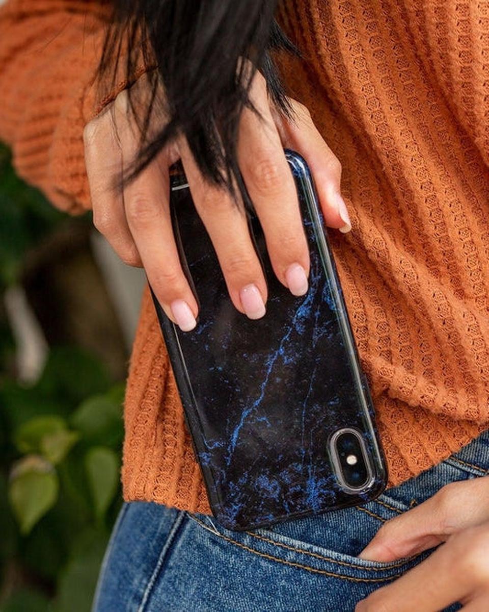Midnight Marble | Black & Navy Case - Image 41
