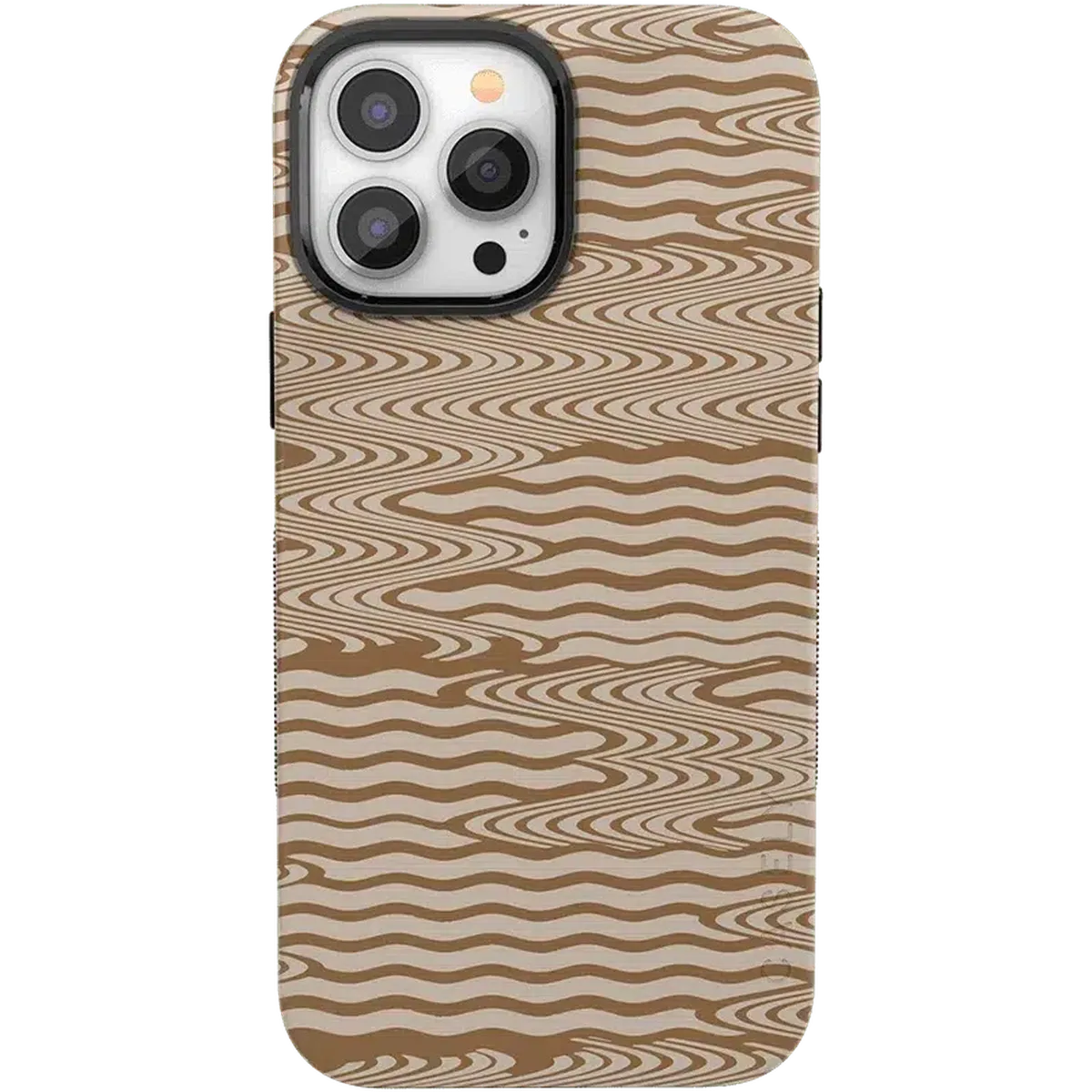 Mocha Ripple | Brown Waves Case - Image 14