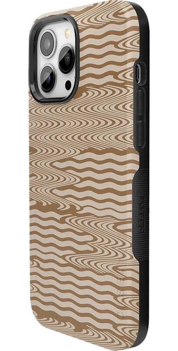 Mocha Ripple | Brown Waves Case - Image 15
