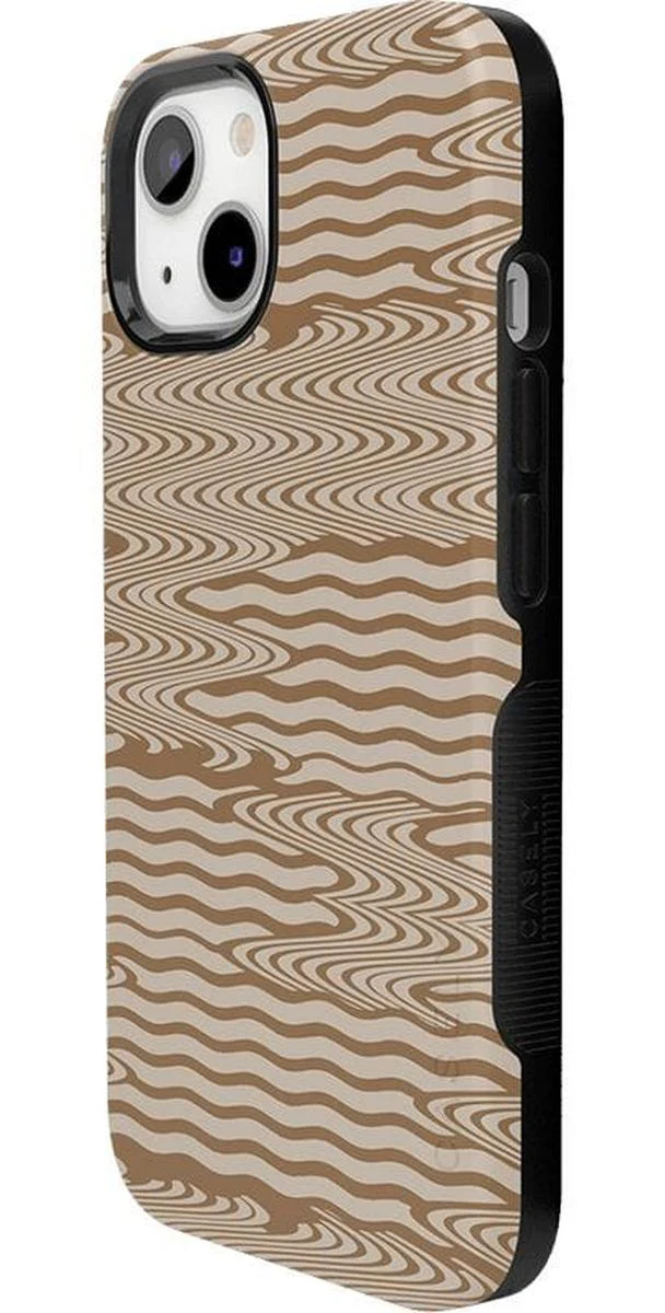 Mocha Ripple | Brown Waves Case - Image 23