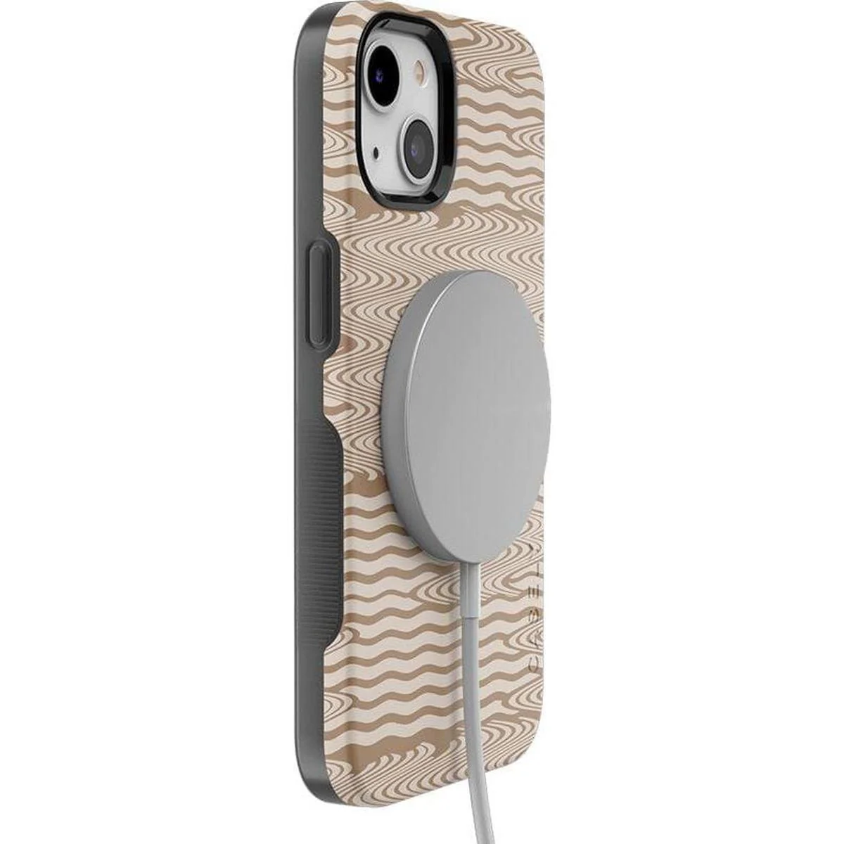 Mocha Ripple | Brown Waves Case - Image 25
