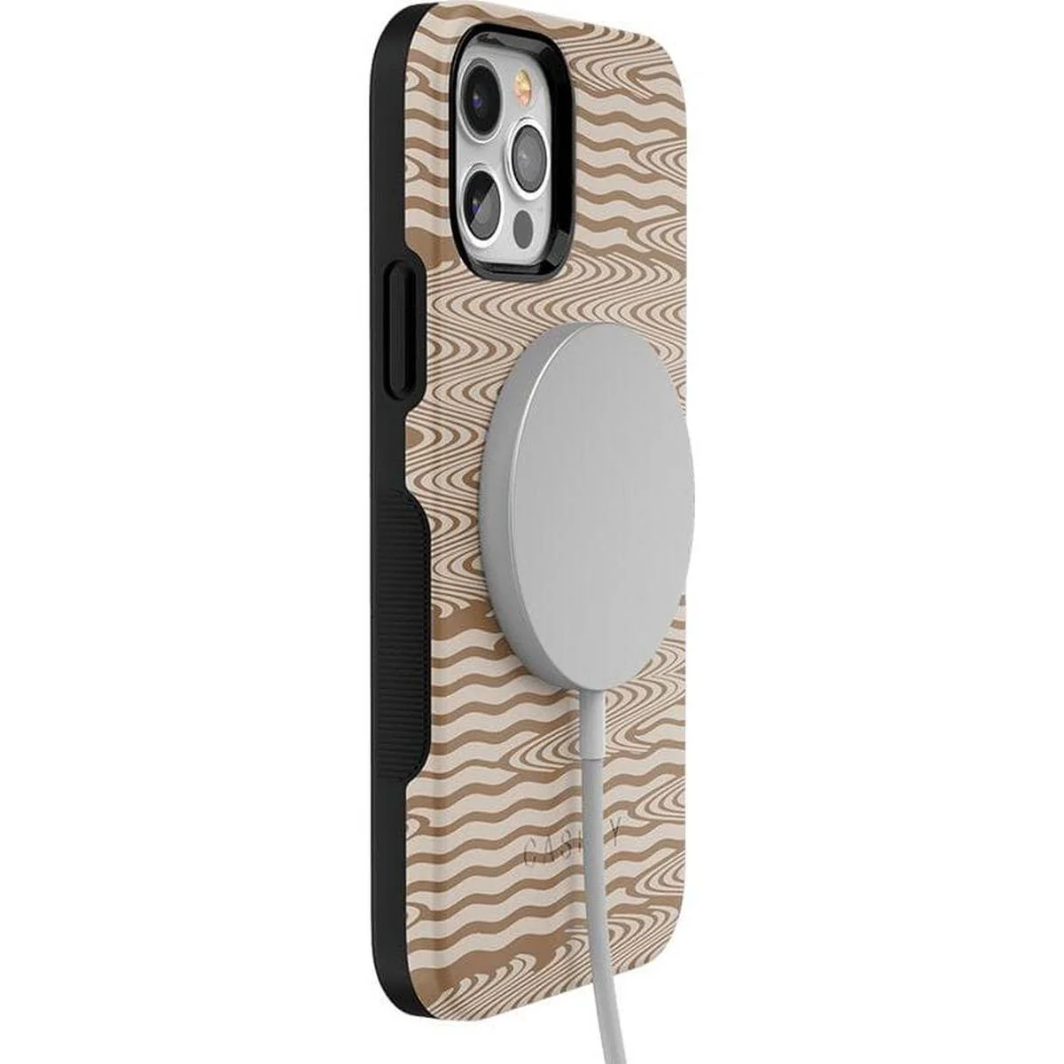 Mocha Ripple | Brown Waves Case - Image 31