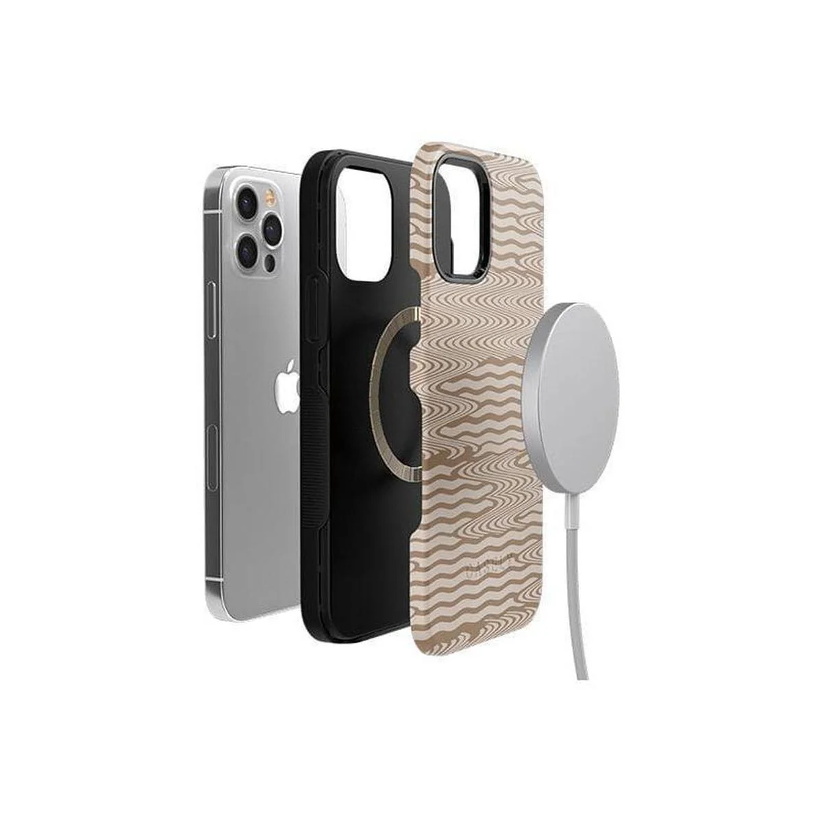 Mocha Ripple | Brown Waves Case - Image 32