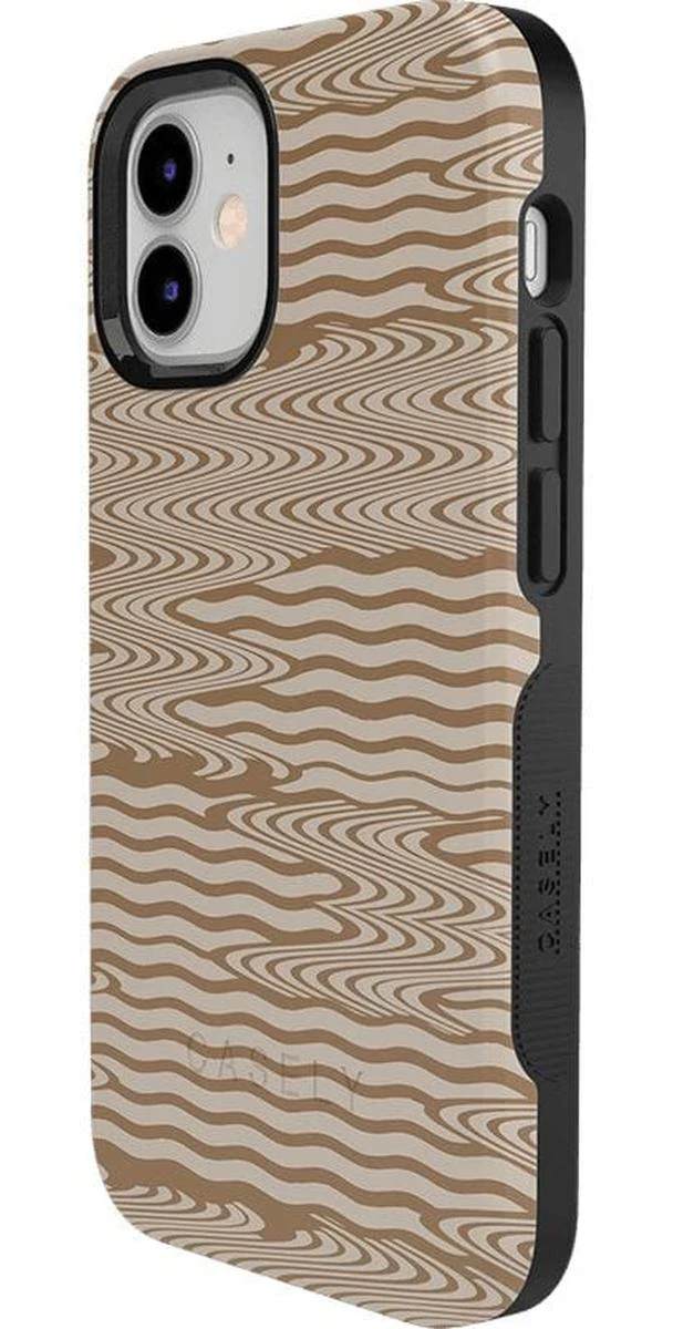 Mocha Ripple | Brown Waves Case - Image 34