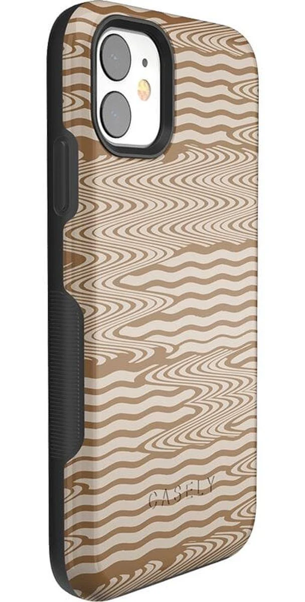 Mocha Ripple | Brown Waves Case - Image 42