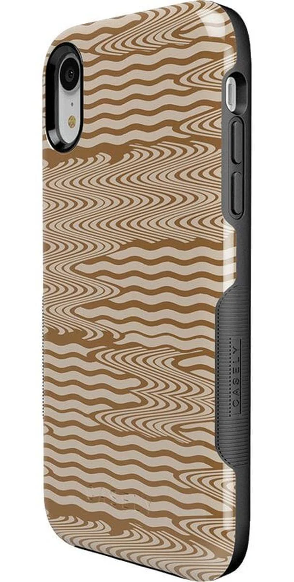 Mocha Ripple | Brown Waves Case - Image 45