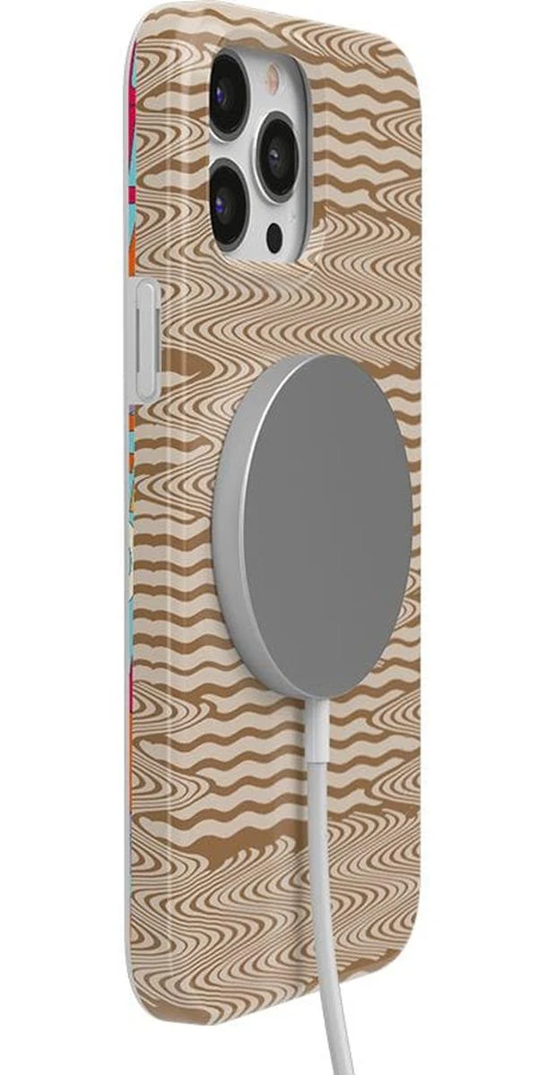 Mocha Ripple | Brown Waves Case - Image 63