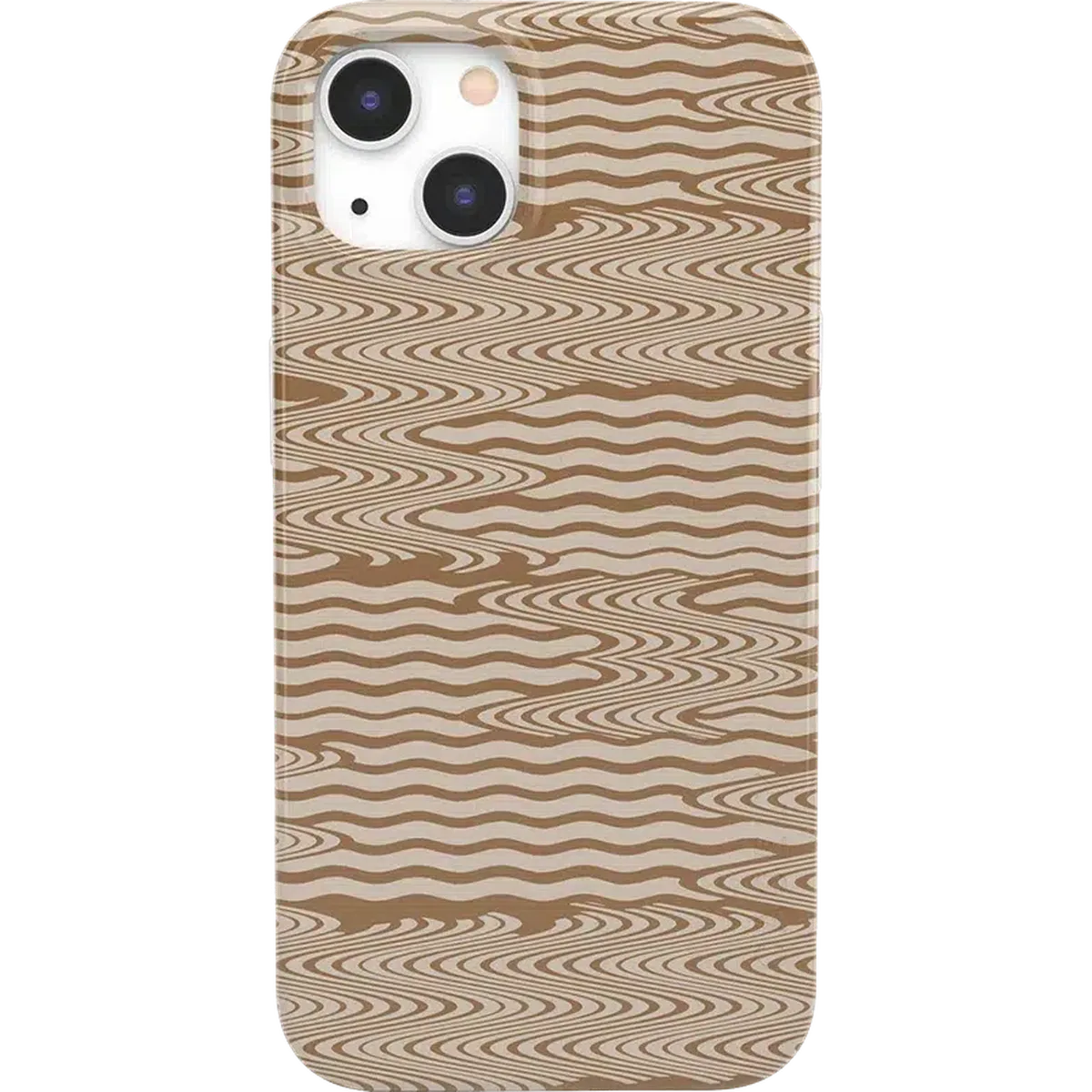 Mocha Ripple | Brown Waves Case - Image 65
