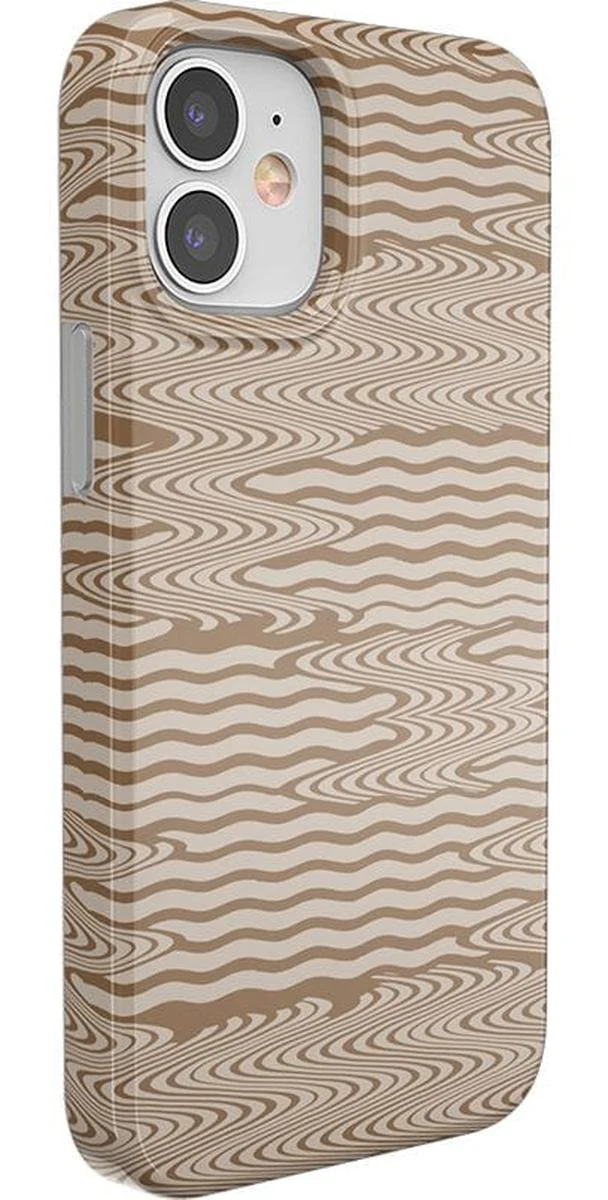 Mocha Ripple | Brown Waves Case - Image 75