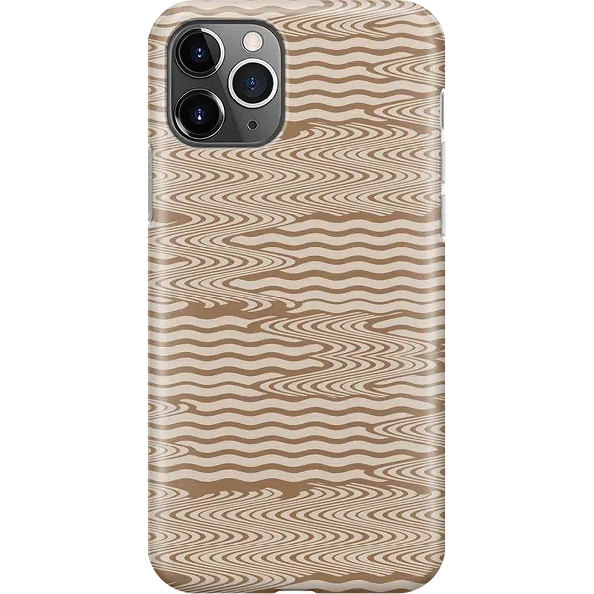 Mocha Ripple | Brown Waves Case - Image 80
