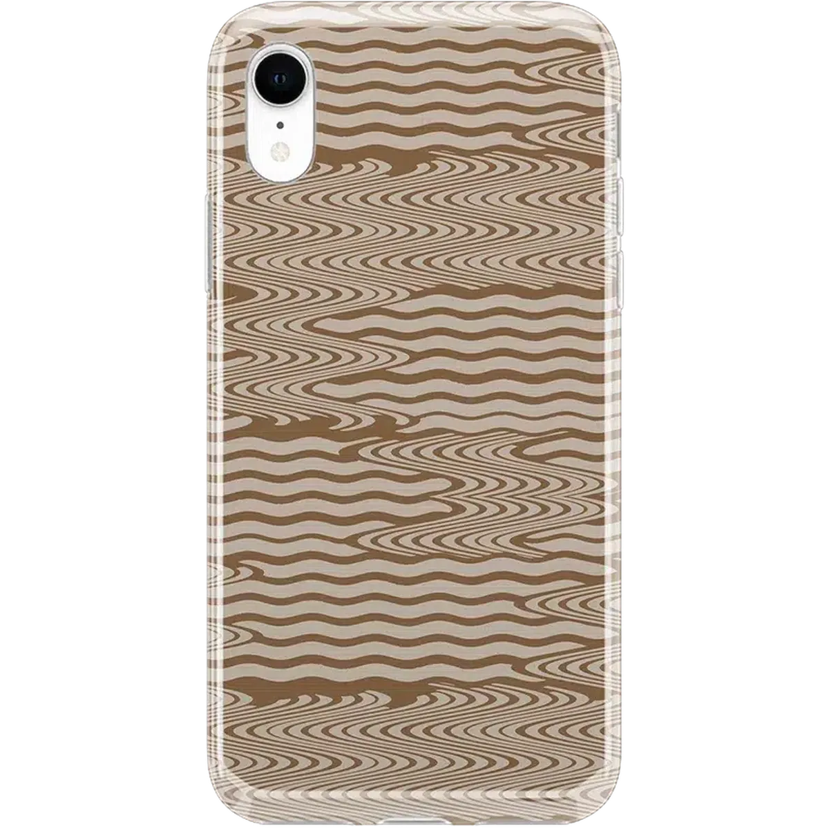 Mocha Ripple | Brown Waves Case - Image 82