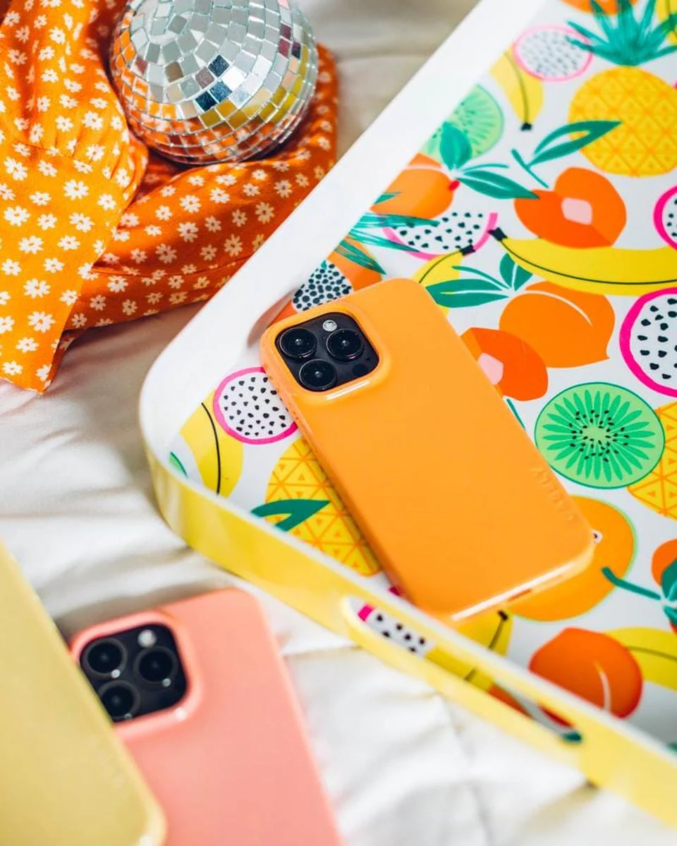 Morning Glow | Orange Pastel Shimmer Case - Image 11