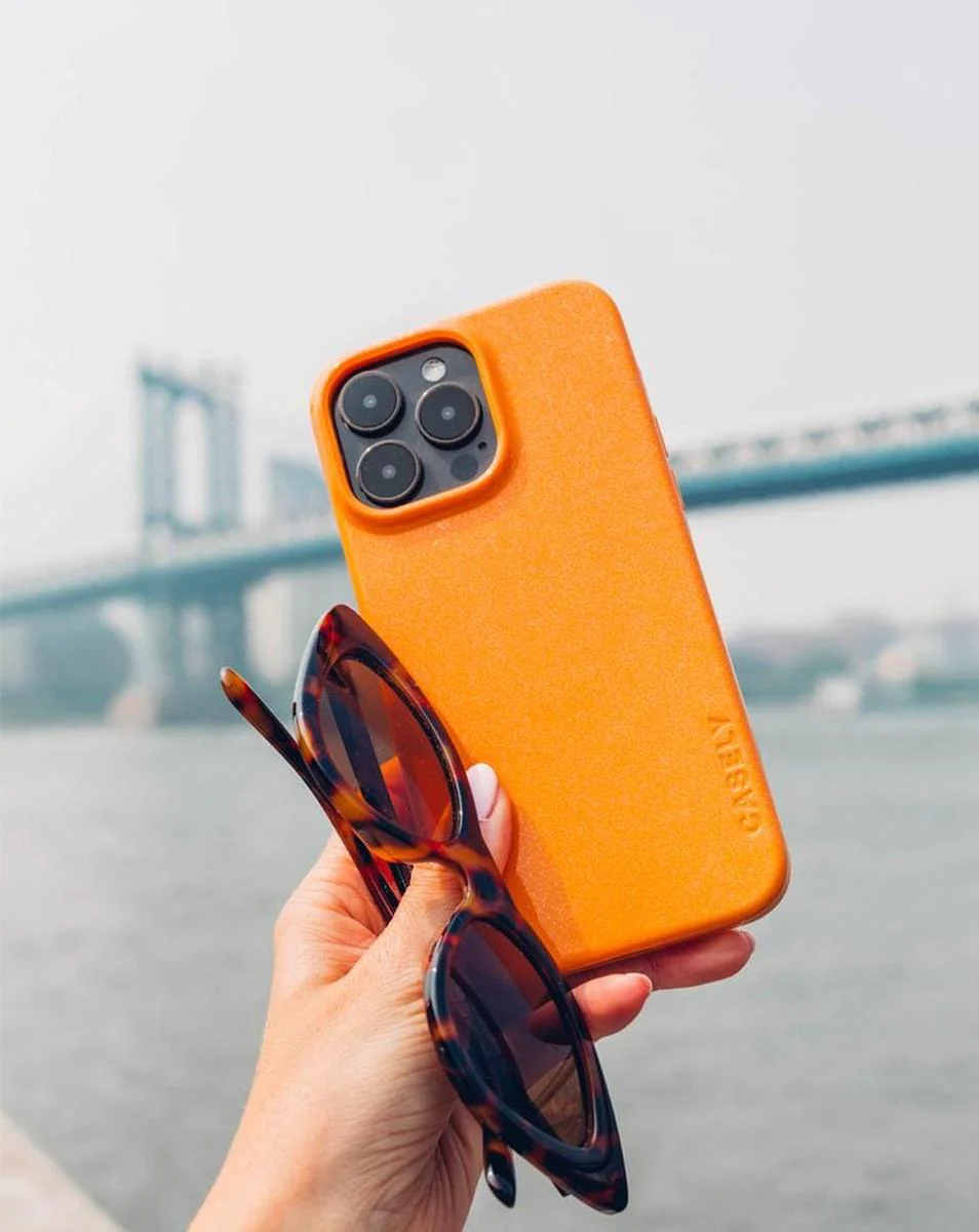 Morning Glow | Orange Pastel Shimmer Case - Image 12