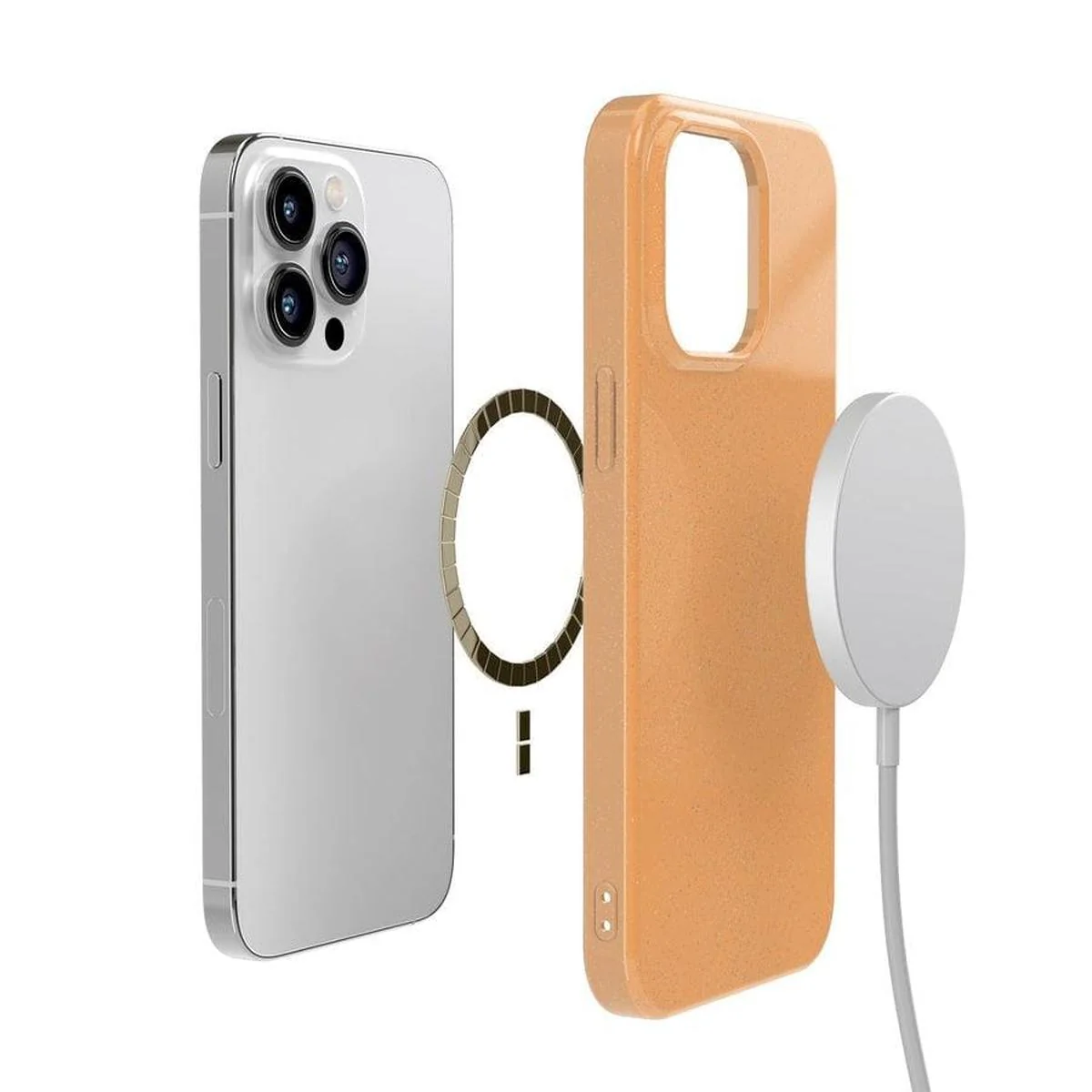 Morning Glow | Orange Pastel Shimmer Case - Image 18