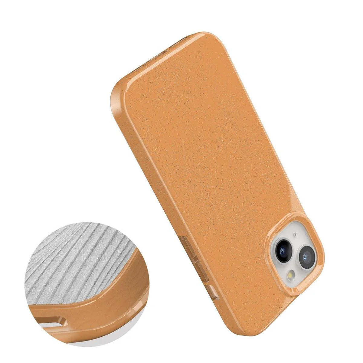 Morning Glow | Orange Pastel Shimmer Case - Image 36