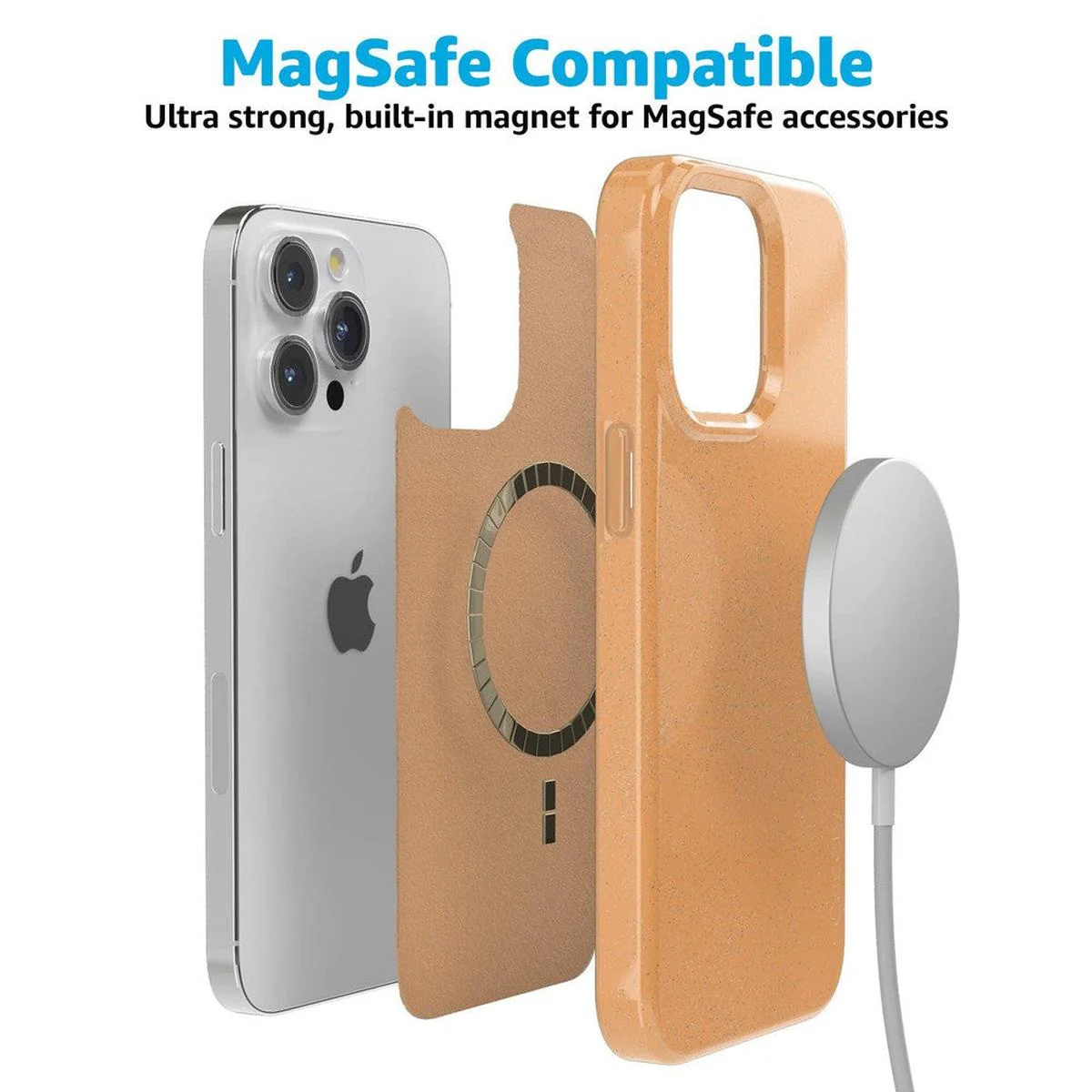 Morning Glow | Orange Pastel Shimmer Case - Image 5