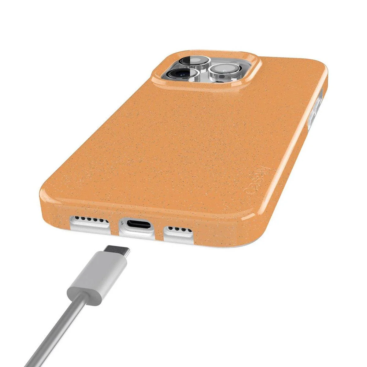 Morning Glow | Orange Pastel Shimmer Case - Image 6