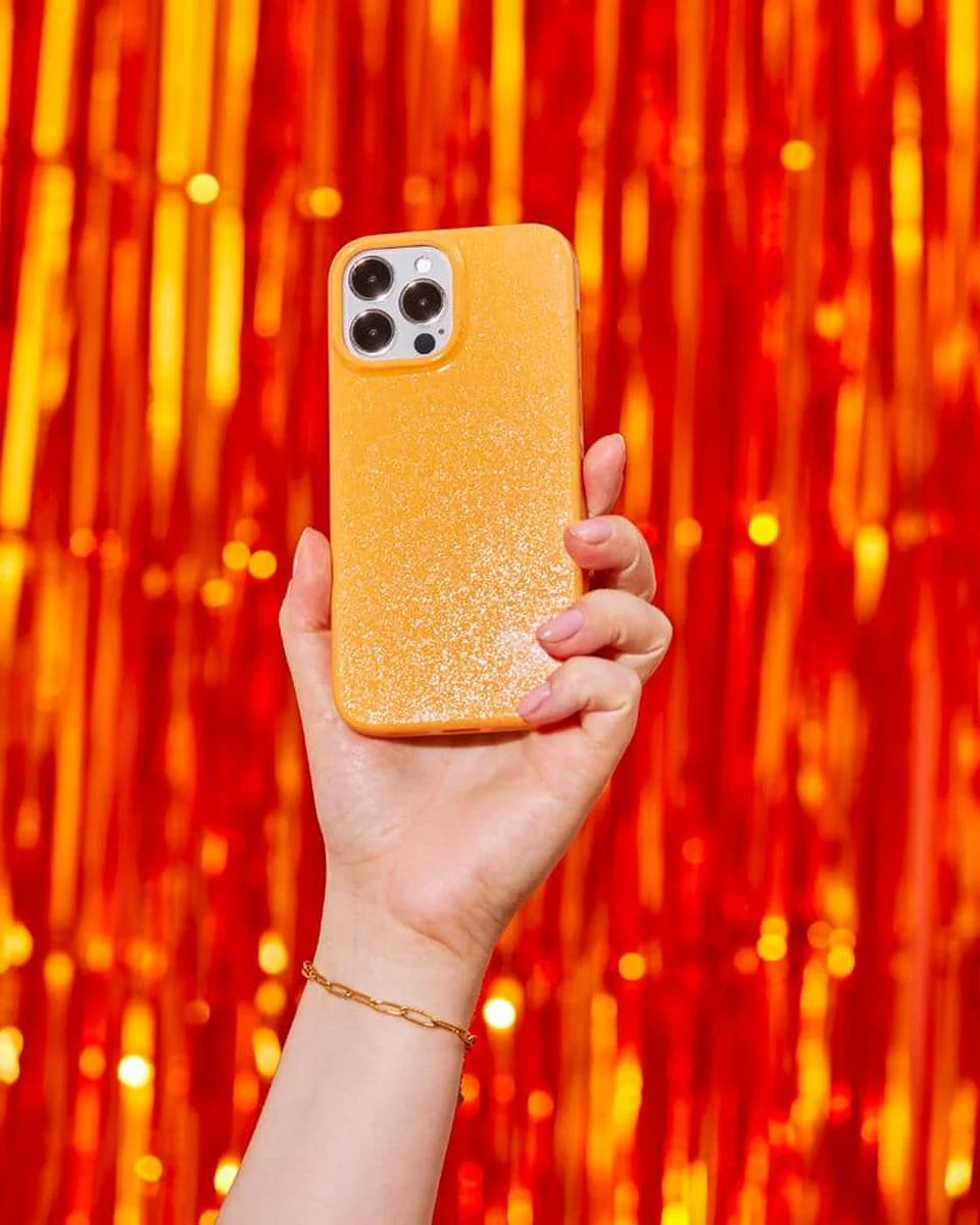 Morning Glow | Orange Pastel Shimmer Case - Image 9
