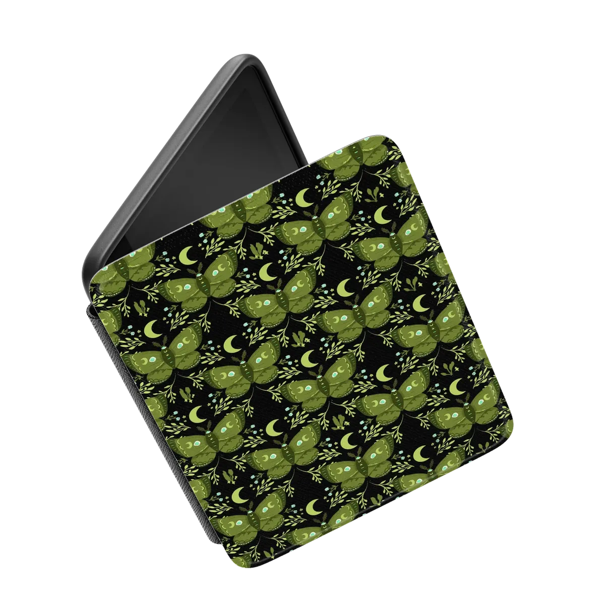 Mystic Moths | Green Twilight Kindle Case - Image 7