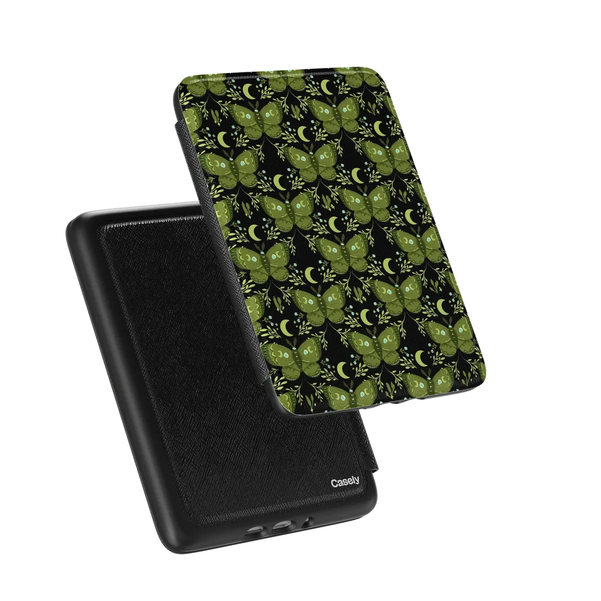 Mystic Moths | Green Twilight Kindle Case - Image 8
