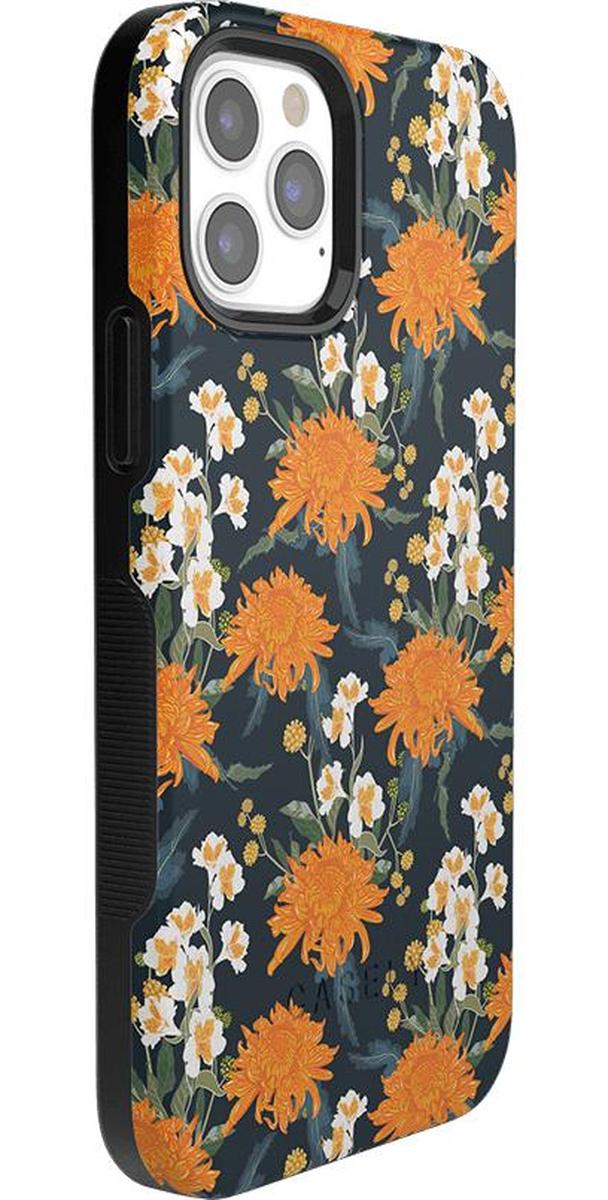 Off Tropic Floral | Exotic Orange Flower Case - Image 43