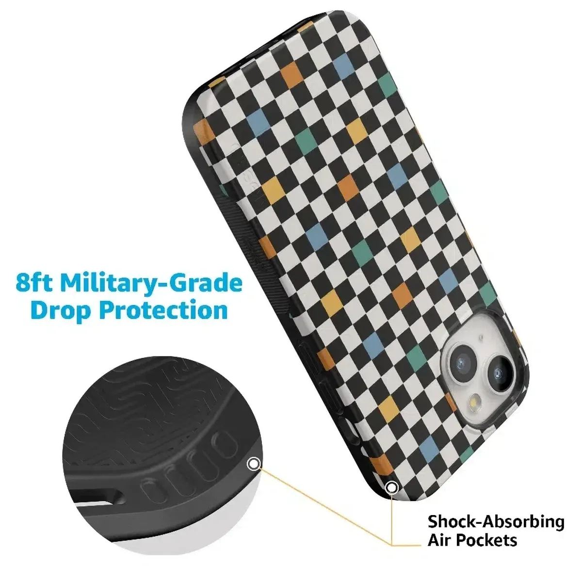 Old Skool | Retro Checkerboard Case - Image 93