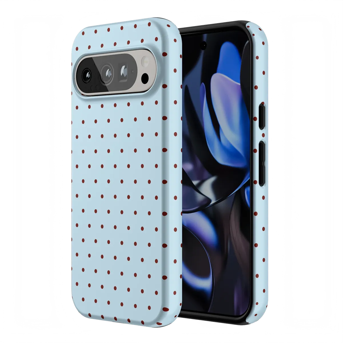 On the Dot | Blue Polka Dot Case - Image 115