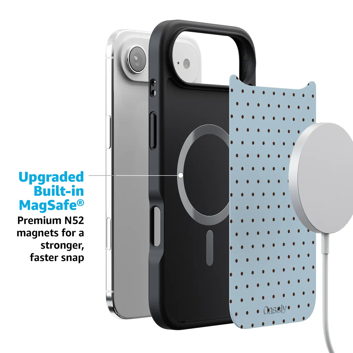 On the Dot | Blue Polka Dot Case - Image 190