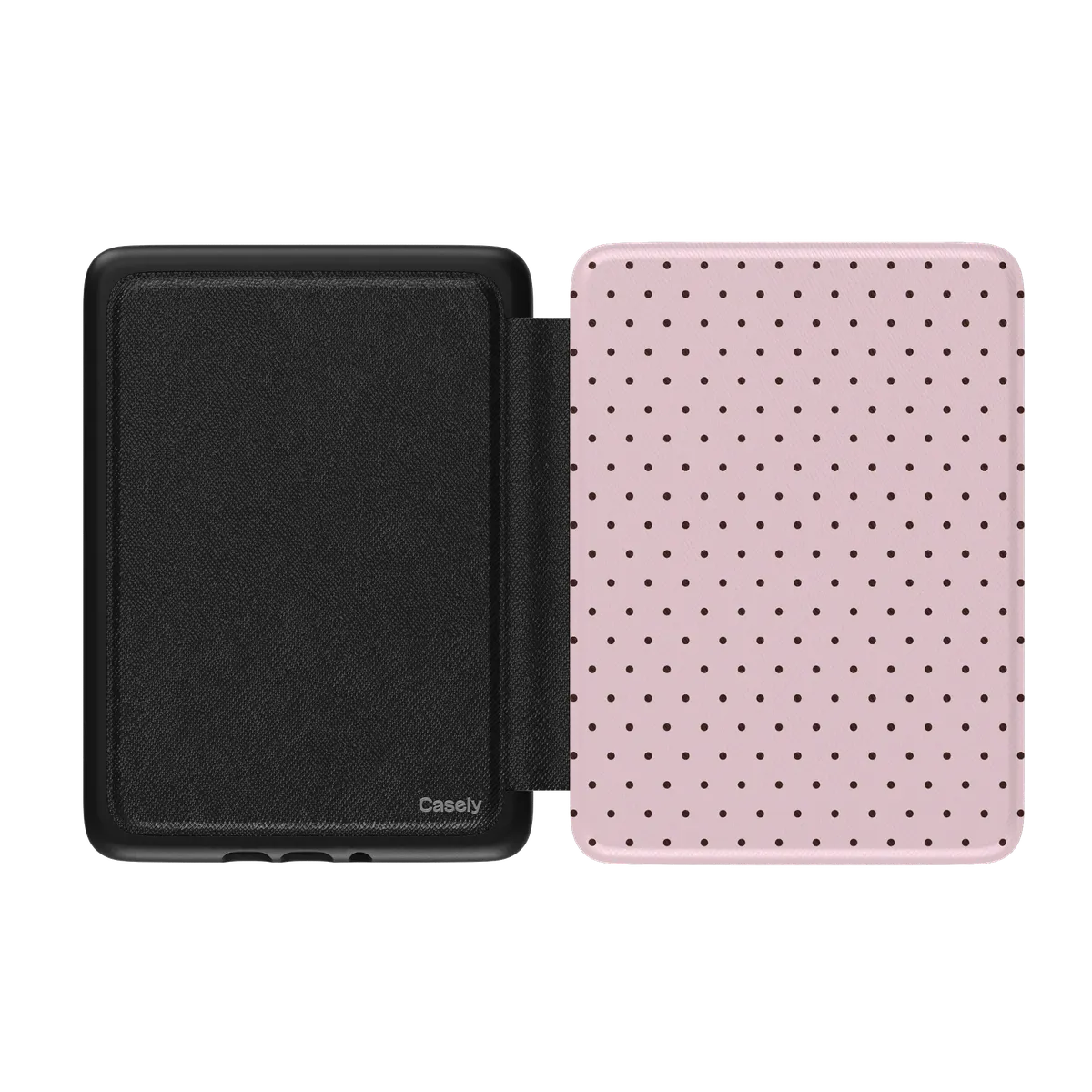 On the Dot | Pink Polka Dot Kindle Case - Image 5