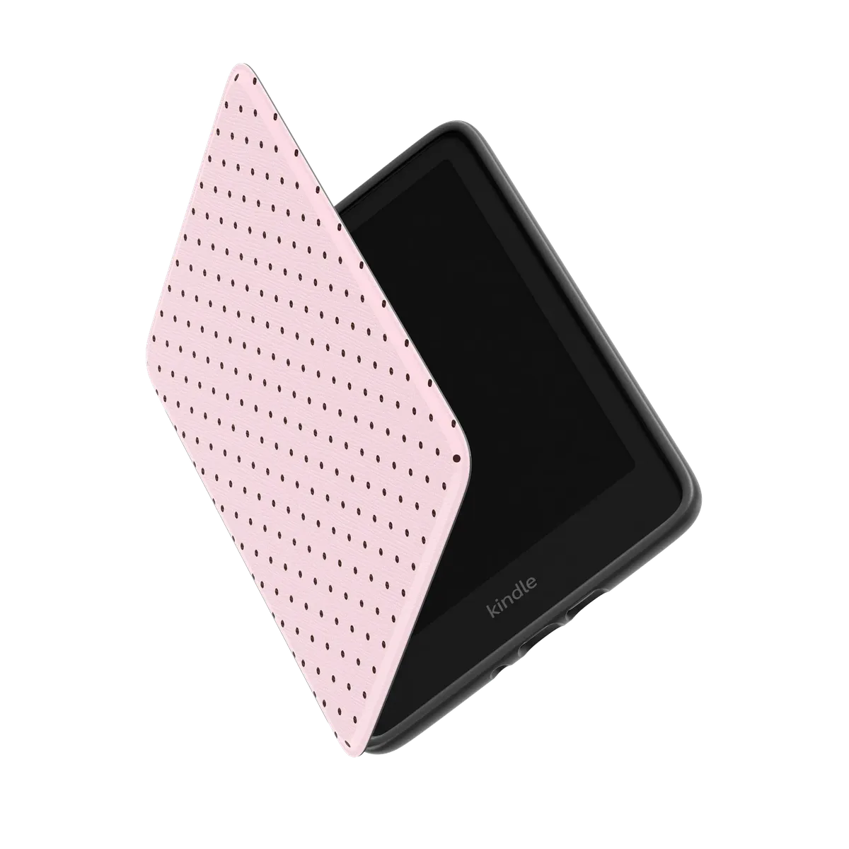 On the Dot | Pink Polka Dot Kindle Case - Image 6