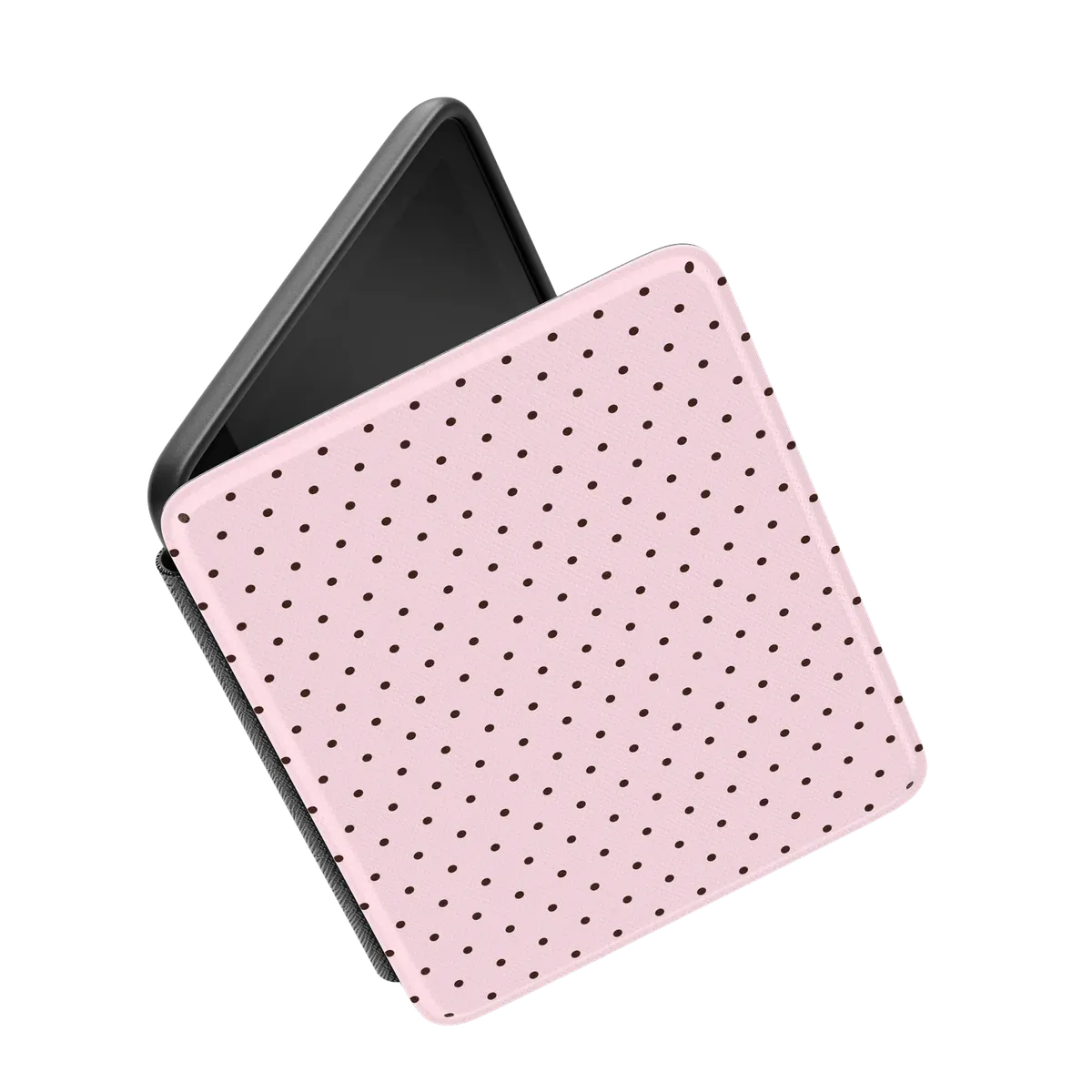 On the Dot | Pink Polka Dot Kindle Case - Image 7