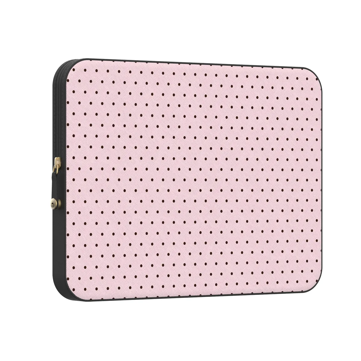 On the Dot | Pink Polka Dot Laptop Case