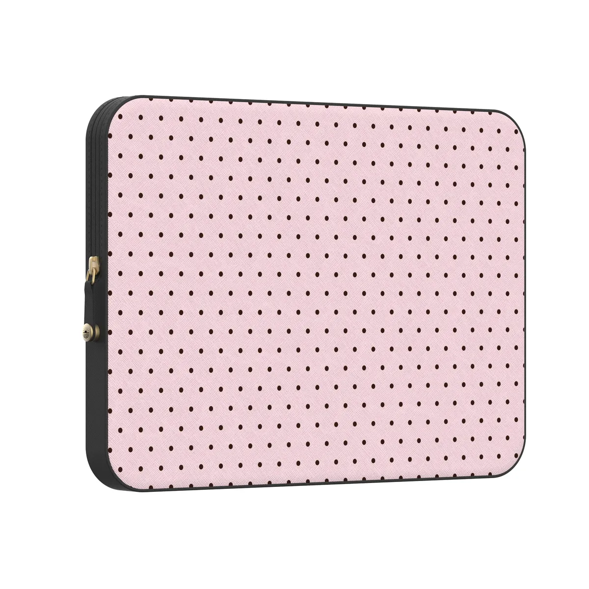 On the Dot | Pink Polka Dot Laptop Case - Image 11