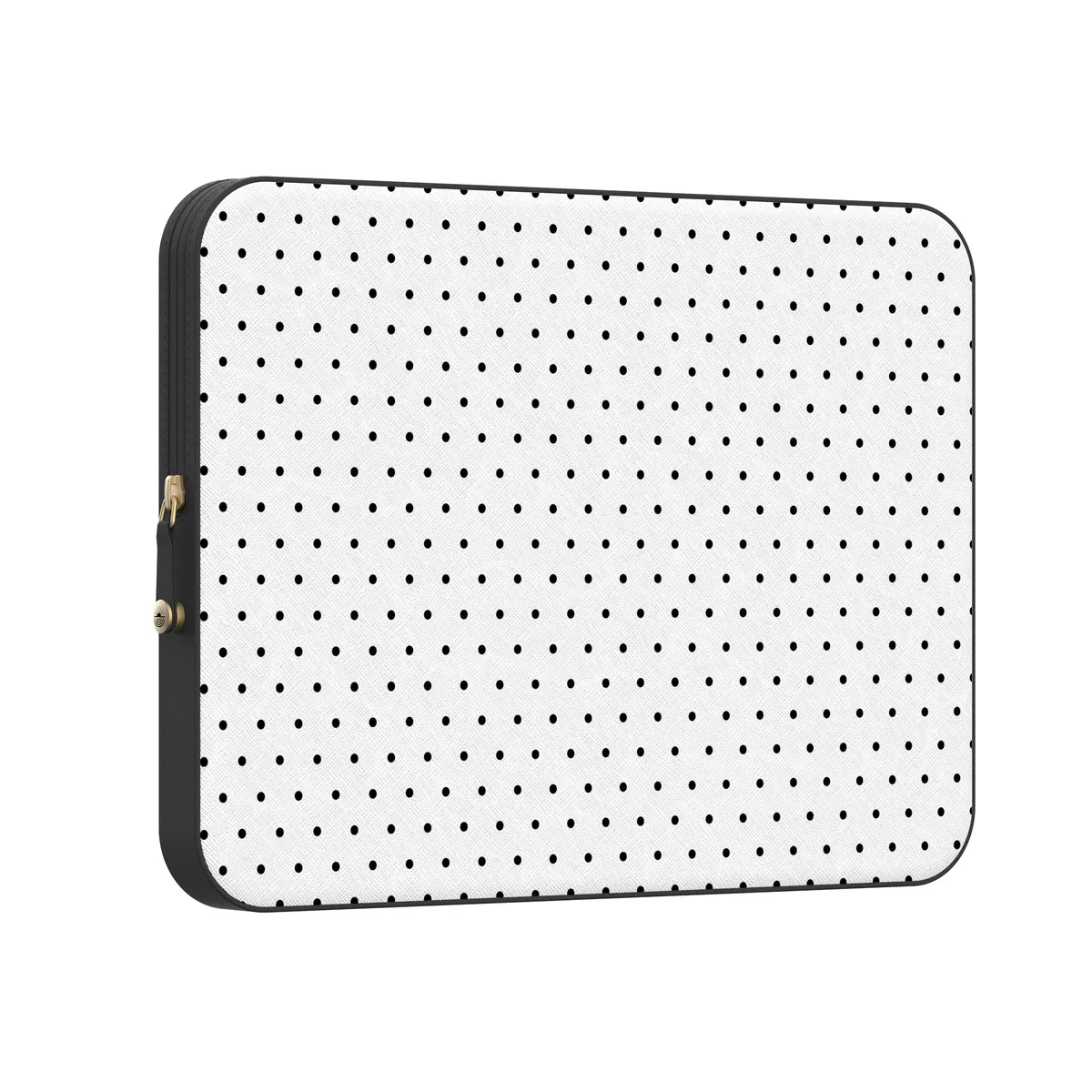 On the Dot | White Polka Dot Laptop Case - Image 11