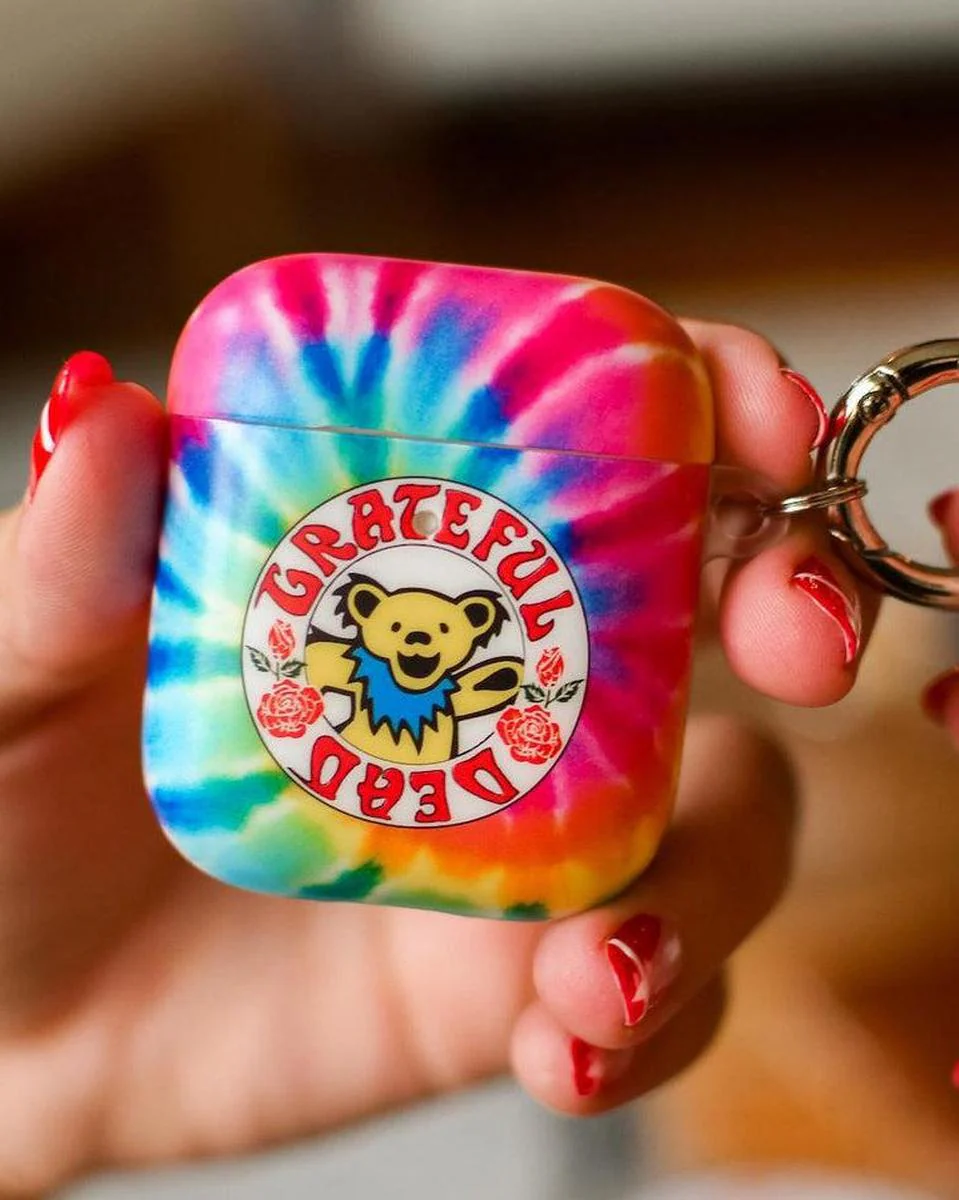 On Tour | Grateful Dead Tie Dye Sticker AirPods Case - Image 7