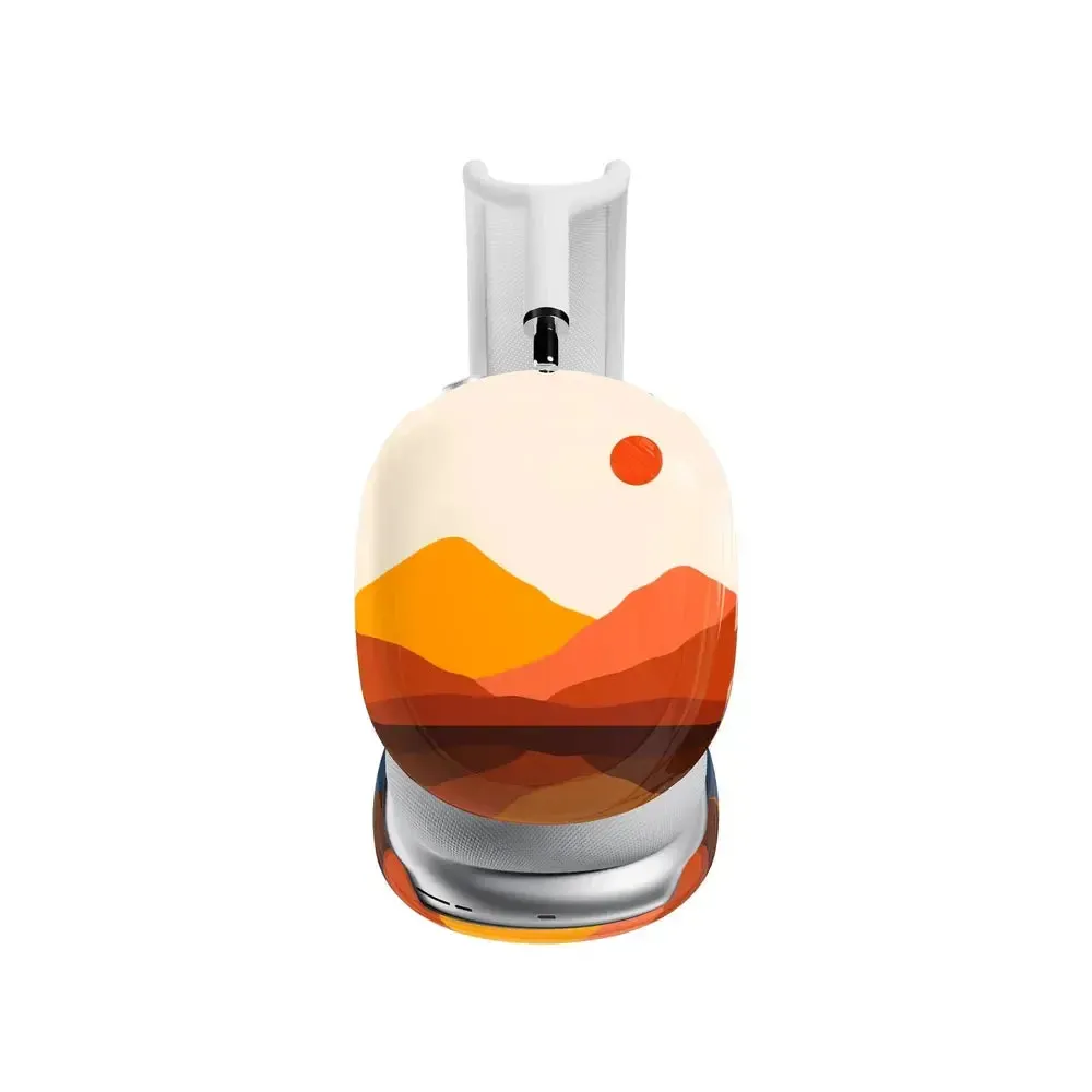 Opposites Attract | Day & Night Colorblock Mountains AirPods Max Case - Image 6