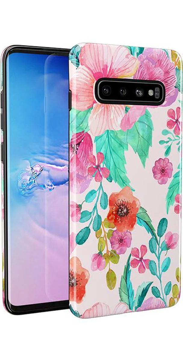 Out And About | Light Pink Floral Samsung Case - Image 8