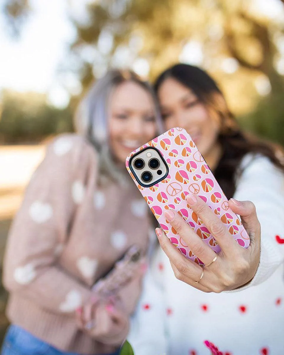 Peace Out | Groovy Peace Sign Case - Image 55