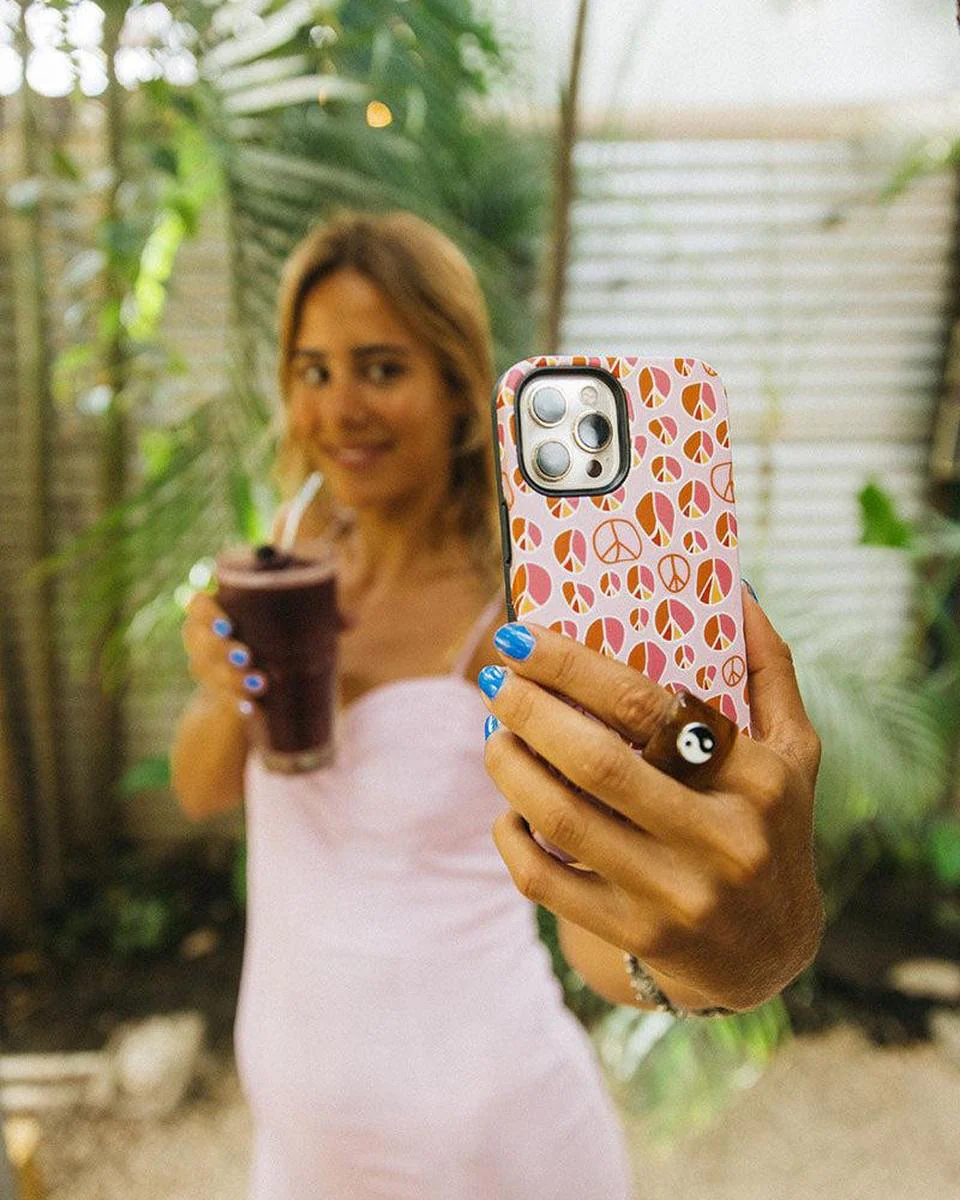 Peace Out | Groovy Peace Sign Case - Image 58
