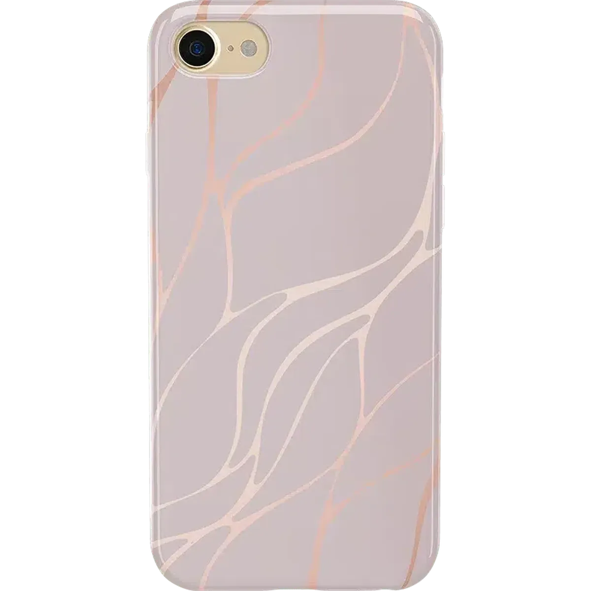 Midnight Ride | Pink and Gold Metallic Waves Case - Image 2